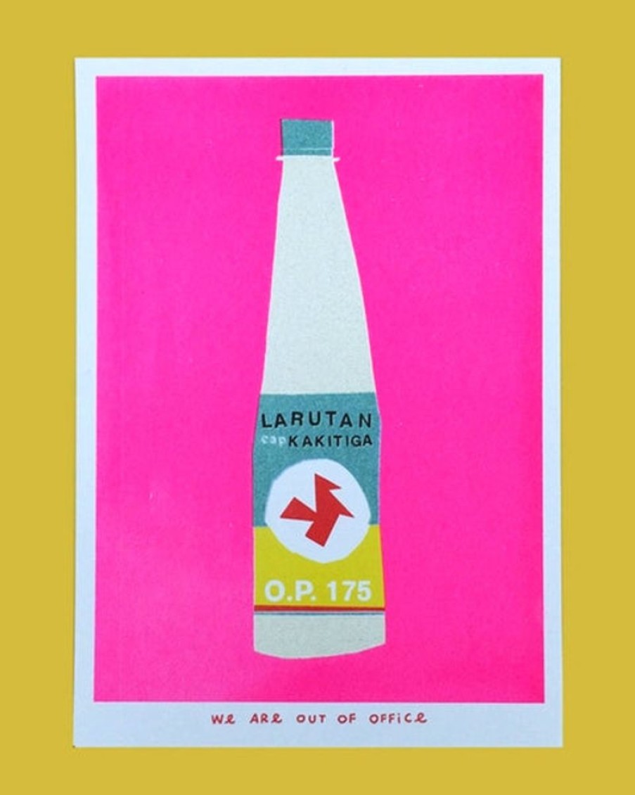 Home Decor we are out of office | We Are Out Of Office - A Very Pink Indonesian Bottle Kakitiga