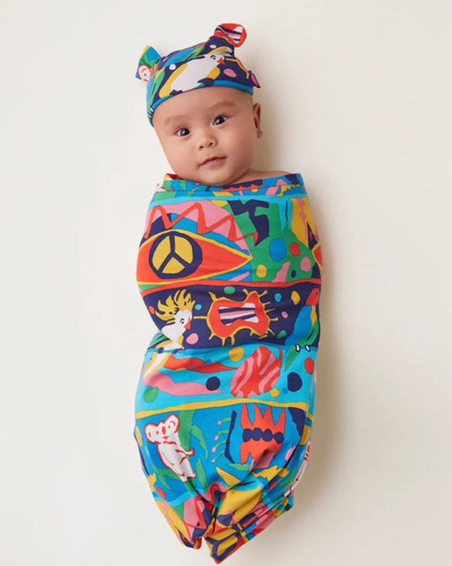 Kids & Babies Halcyon nights | Halcyon Nights X Jenny Kee - Bush Paradise Baby Wrap