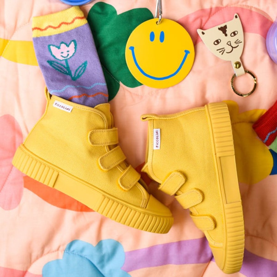 Kids & Babies Piccolini Kids shoes | Piccolini - Limited Edition - High Top - Yellow