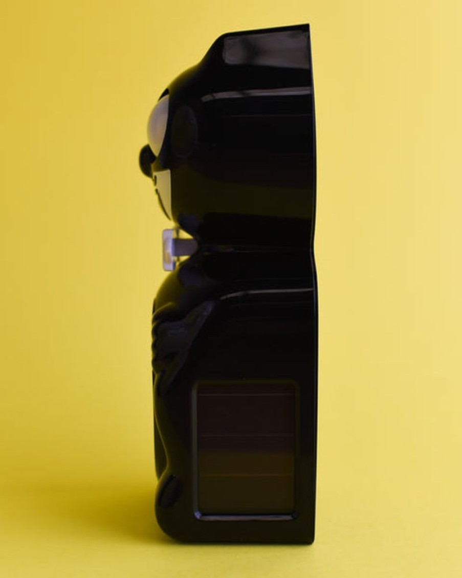 Tableware Kit Cat Klock | Solar Kit-Cat Digital Alarm Klock Classic Black