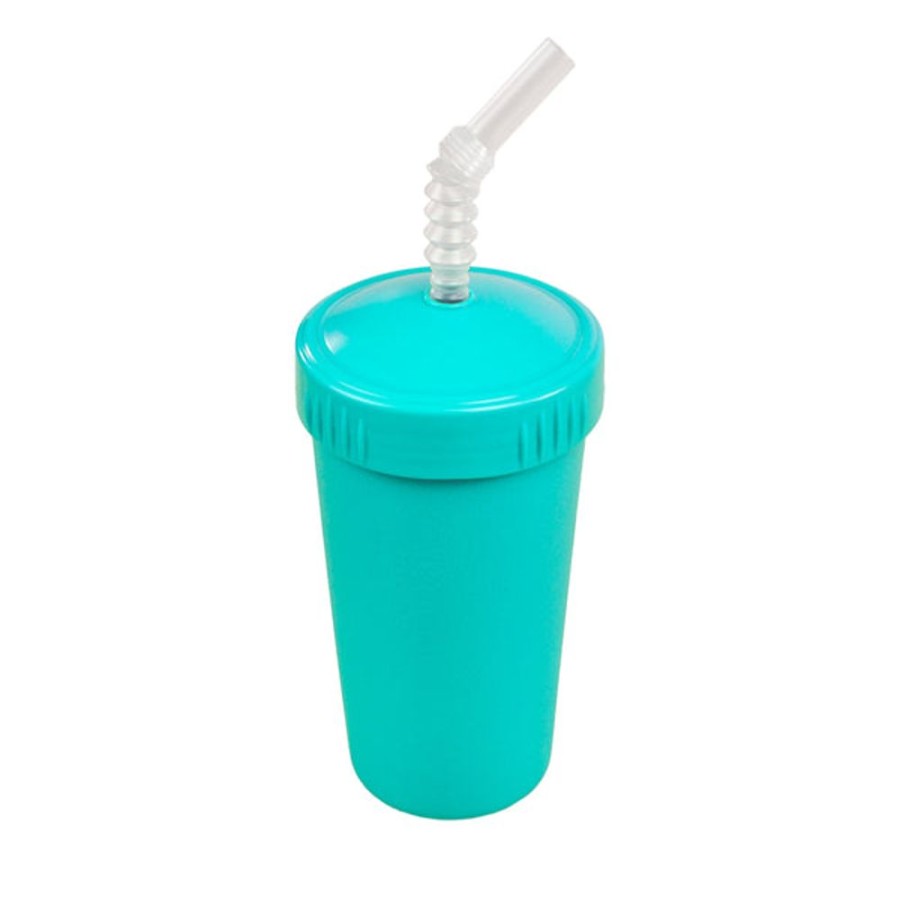Kids & Babies Re-Play | Re-Play - Straw Cup - Aqua